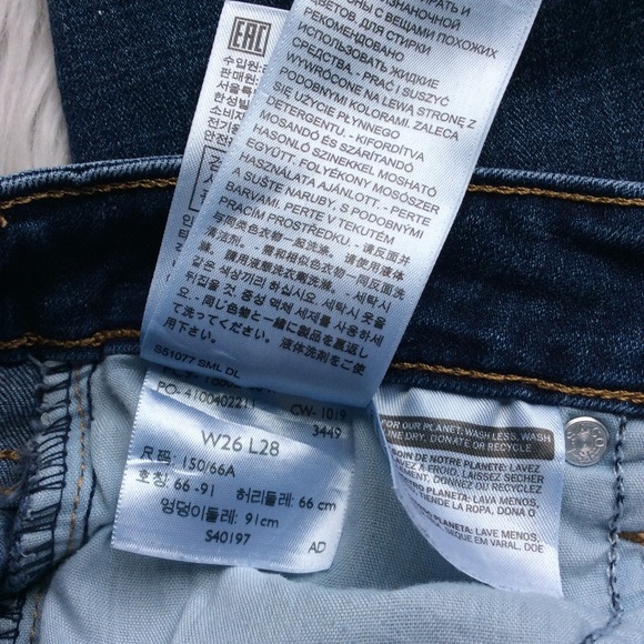 🎈SALE🎈⭐️HP ⭐️Levi’s 721 High Rise Skinny Jeans - Picture 10 of 12
